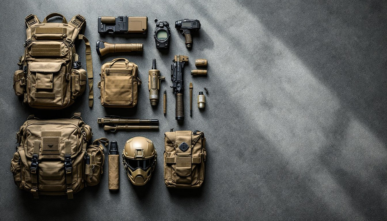 Field Packs & Medic Bags - Durable packs for carrying mission essentials.