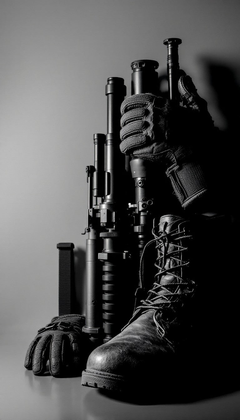 Custom tactical gear including modular vests, pouches, and uniforms designed for OEM and bulk orders