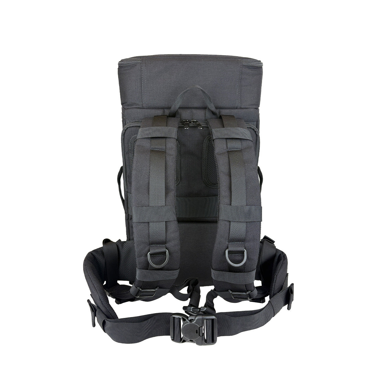 ESKI Drone Backpack ATR-241206 showing ergonomic shoulder straps and padded waist belt